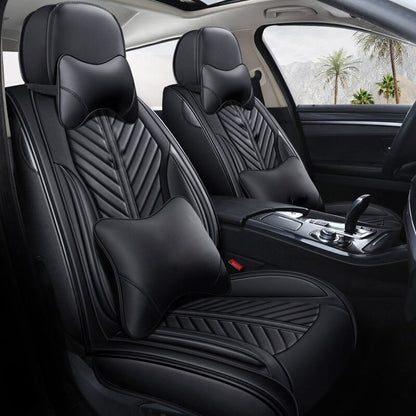 Huse auto Dacia Luxury Negru Complet