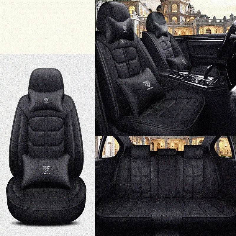 Huse auto Modern Negru Complet
