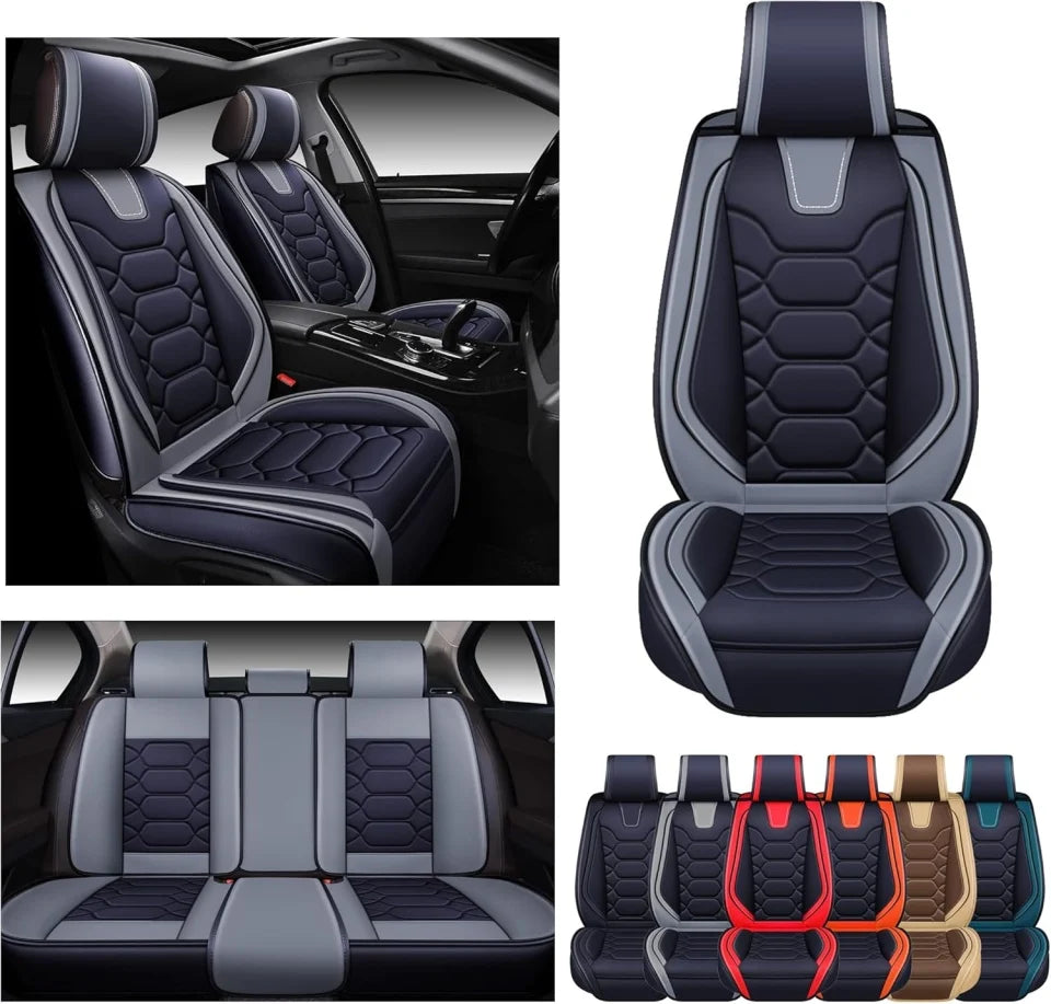 Huse auto Alfa Romeo Royal Negre + Gri