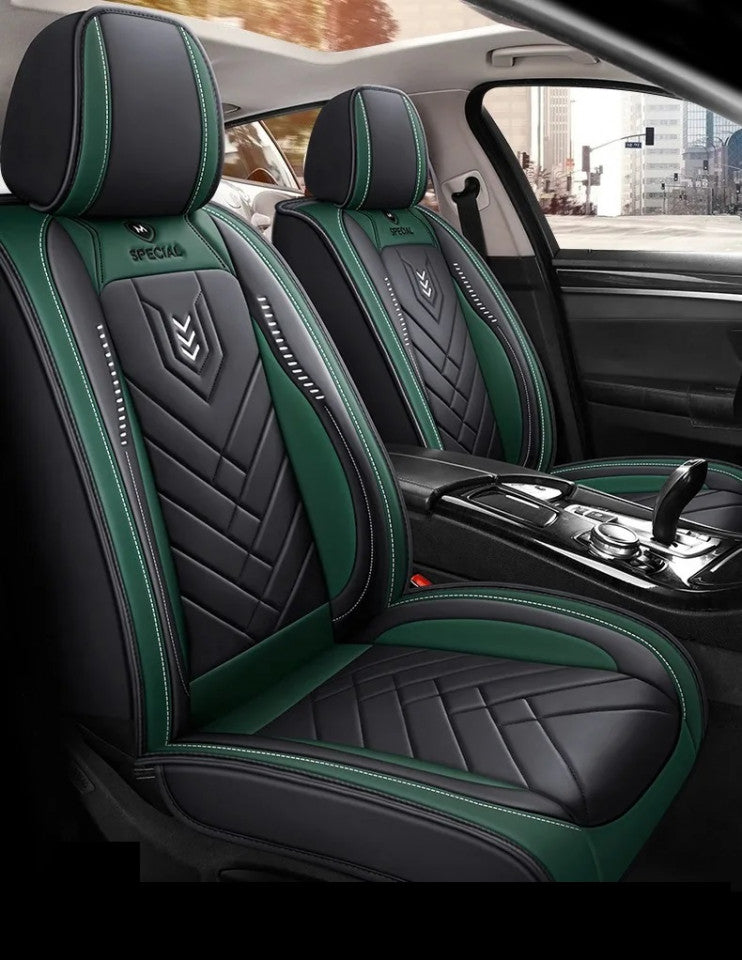 Huse auto Mercedes-Benz Sport Negru + Verde
