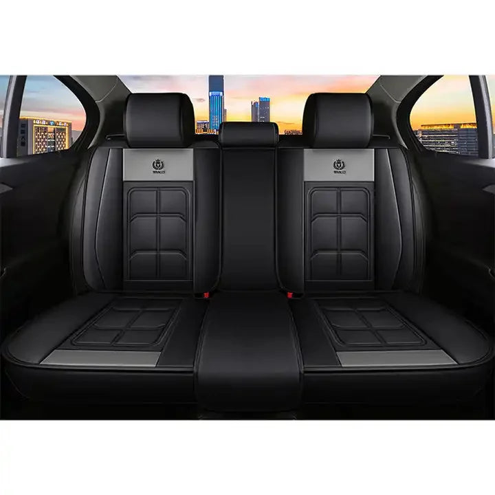 Huse auto Audi Style Negru + Gri