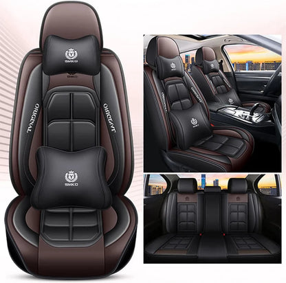 Huse auto Volkswagen Style Negru + Maro